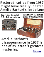 Amelia Earhart's disappearance in the summer of 1937 has remained one of aviation's greatest mysteries for nearly 90 years. Since then, explorers and researchers have searched land and sea for any traces of the plane she, hoping to uncover what really happened. But a possible breakthrough in an unexpected place: the airwaves. In 2020 researchers restored a radio system identical to the one that used on that final flight: a Western Electric 13C transmitter and Bendix Model RA-1A receiver.